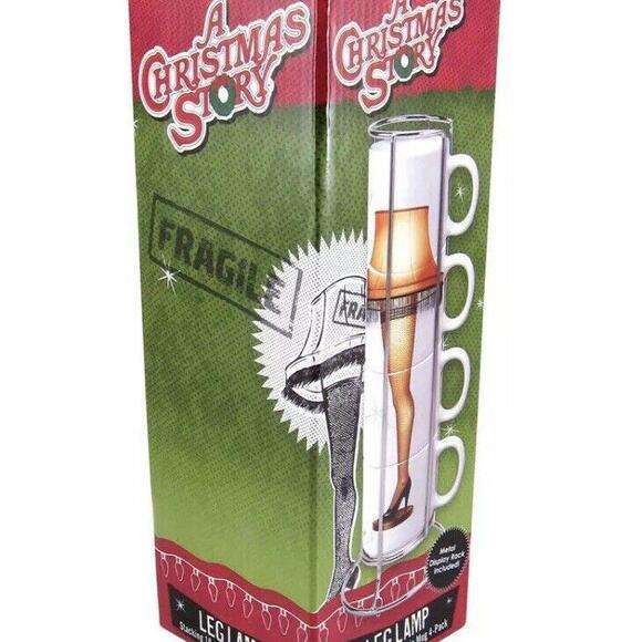 A Christmas Story Leg Lamp Mug Set - Fun Collectible Gift - Picture 1 of 2